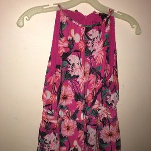 Ann Taylor floral midi dress